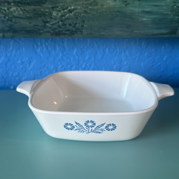 Corningware Cornflower 6 individual casserole dishes - Picture 3 of 7